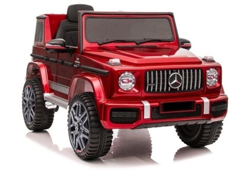 Auto na akumulator Mercedes G63 Czerwony Lakier BBH-002 Auto na akumulator Mercedes G63 Czerwony Lakier BBH-002