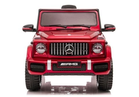 Auto na akumulator Mercedes G63 Czerwony Lakier BBH-002 Auto na akumulator Mercedes G63 Czerwony Lakier BBH-002