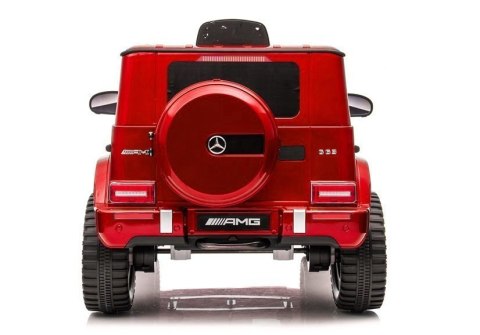 Auto na akumulator Mercedes G63 Czerwony Lakier BBH-002 Auto na akumulator Mercedes G63 Czerwony Lakier BBH-002