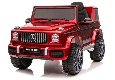 Auto na akumulator Mercedes G63 Czerwony Lakier BBH-002 Auto na akumulator Mercedes G63 Czerwony Lakier BBH-002