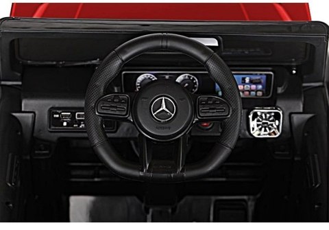 Auto na akumulator Mercedes G63 Czerwony Lakier BBH-002 Auto na akumulator Mercedes G63 Czerwony Lakier BBH-002