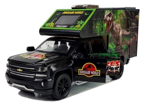 Camper z Dinozaurami 1:32 Czarny Camper z Dinozaurami 1:32 Czarny