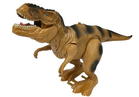 Dinozaur Tyranozaur Rex Na Baterie Brązowy Dinozaur Tyranozaur Rex Na Baterie Brązowy