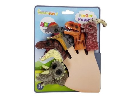 Nakładki na Palce Dinozaury 5 elementów Nakładki na Palce Dinozaury 5 elementów