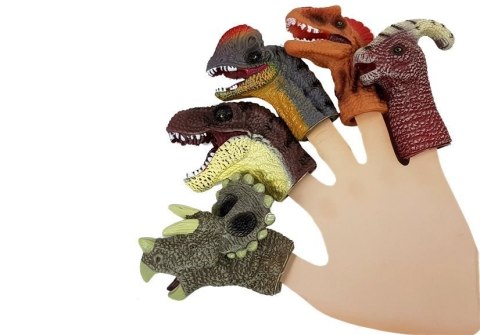 Nakładki na Palce Dinozaury 5 elementów Nakładki na Palce Dinozaury 5 elementów