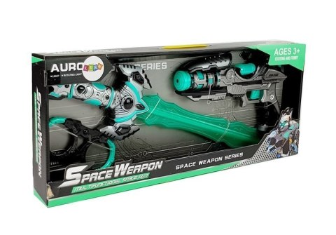 Pistolet Laserowy Zestaw z Mieczem Kosmiczny Pistolet Laserowy Zestaw z Mieczem Kosmiczny