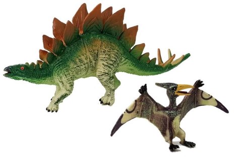 Zestaw Figurek Dinozaur Stegosaurus , Pteranodon Zestaw Figurek Dinozaur Stegosaurus , Pteranodon