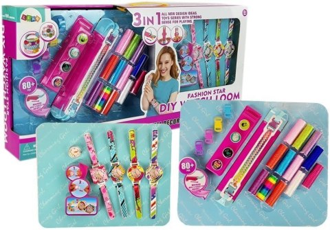 Zestaw do Tworzenia Zegarków Zrób to sam DIY 80 elementów Zestaw do Tworzenia Zegarków Zrób to sam DIY 80 elementów