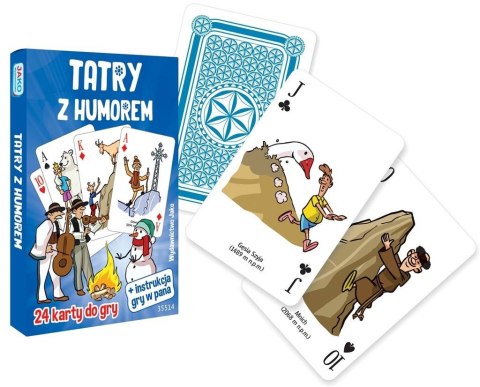Karty do gry.Tatry z humorem Karty do gry.Tatry z humorem