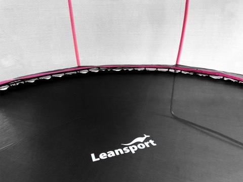 Trampolina LEAN Sport Max 14ft Czarno-Różowa Trampolina LEAN Sport Max 14ft Czarno-Różowa