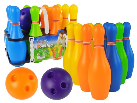 Kolorowy Zestaw Gry w Kręgle 10 szt Kula 26 cm Kolorowy Zestaw Gry w Kręgle 10 szt Kula 26 cm