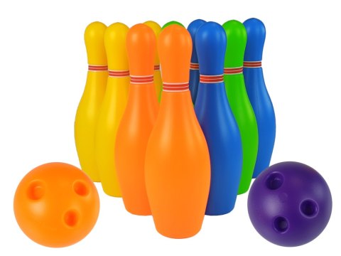 Kolorowy Zestaw Gry w Kręgle 10 szt Kula 26 cm Kolorowy Zestaw Gry w Kręgle 10 szt Kula 26 cm