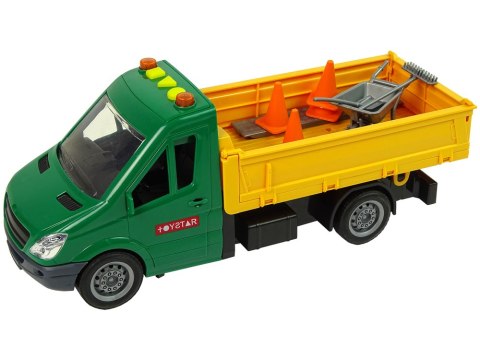 Pojazd Auto Drogowe Wywrotka Napęd Frykcyjny Akcesoria Drogowe Dźwięk Pojazd Auto Drogowe Wywrotka Napęd Frykcyjny Akcesoria Drogowe Dźwięk