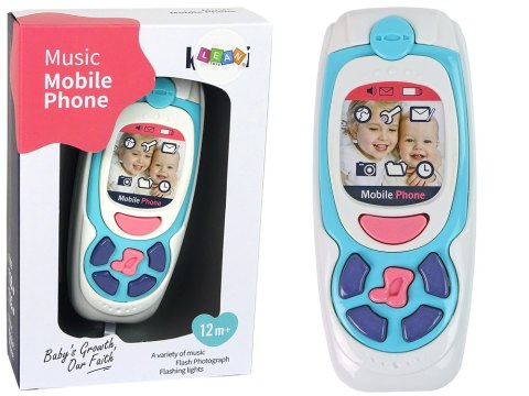 Dziecięcy Edukacyjny Telefon Komórkowy Melodia Niebieski Dziecięcy Edukacyjny Telefon Komórkowy Melodia Niebieski