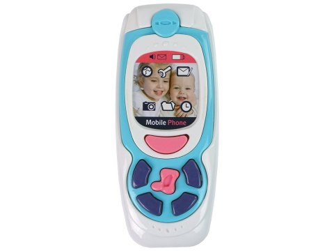 Dziecięcy Edukacyjny Telefon Komórkowy Melodia Niebieski Dziecięcy Edukacyjny Telefon Komórkowy Melodia Niebieski