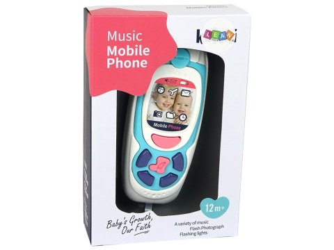 Dziecięcy Edukacyjny Telefon Komórkowy Melodia Niebieski Dziecięcy Edukacyjny Telefon Komórkowy Melodia Niebieski