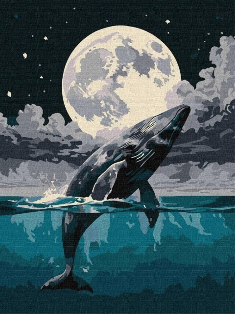 Malowanie po numerach - Skok do nieba 30s40cm