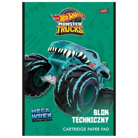 Blok techniczny A4/10K 190 g/m2 Hot Wheels (10szt) Blok techniczny A4/10K 190 g/m2 Hot Wheels (10szt)