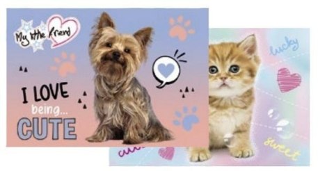 Podkład na biurko dwustronny My little friend