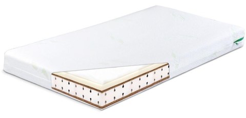 Materac pianka termoelastyczna-kokos aloe 120x60cm Materac pianka termoelastyczna-kokos aloe 120x60cm