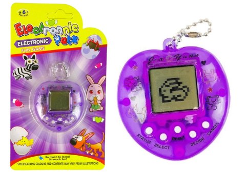 Gra Elektroniczna Tamagotchi Zwierzątko Fioletowa Gra Elektroniczna Tamagotchi Zwierzątko Fioletowa
