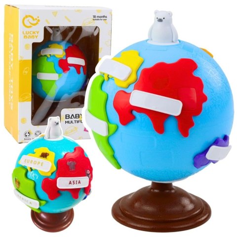 Globus interaktywny dla malucha Globus interaktywny dla malucha