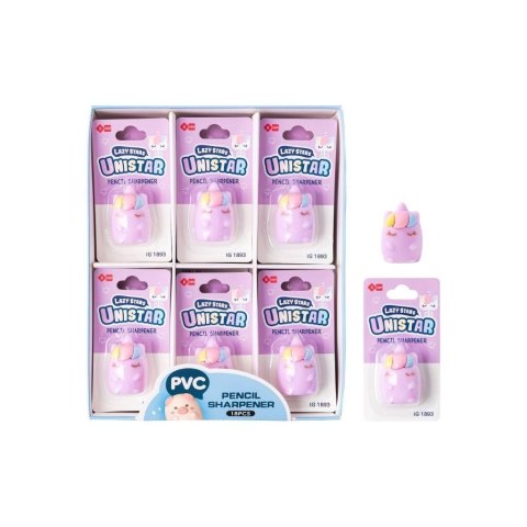 Temperówka i gumka do ścierania Jednorożec