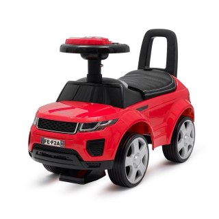 Jeździk SUV ekoskóra Prime czerwony
