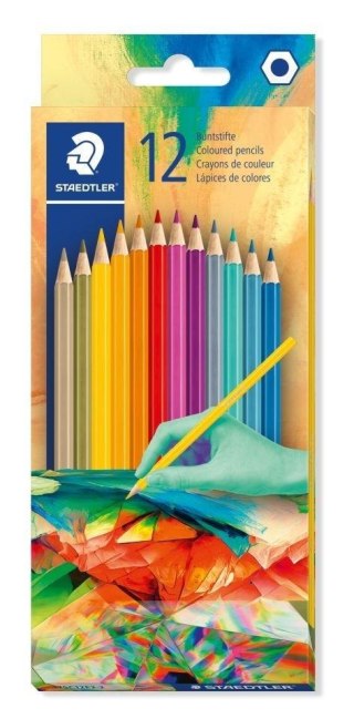Kredki sześciokątne Multiverse 12 kol STAEDTLER