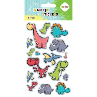 Naklejki Dino Baby 10x20cm HAPPY COLOR