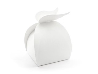 Pudełka Skrzydła biały 8,5x14,5x8,5cm 10szt