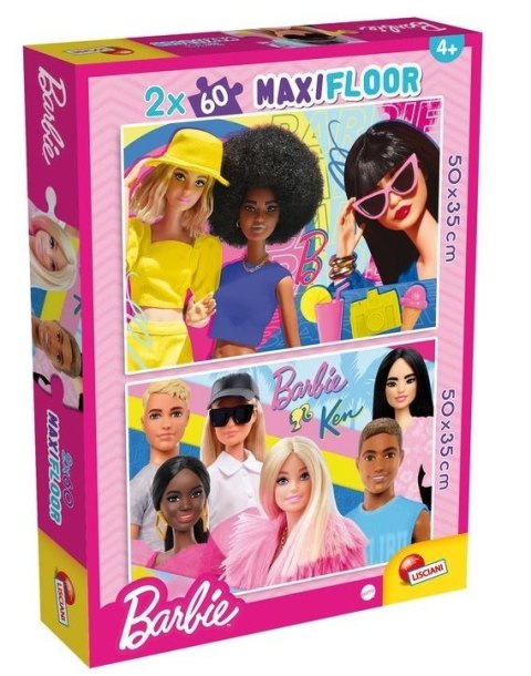 Puzzle Maxifloor 2x60 Barbie