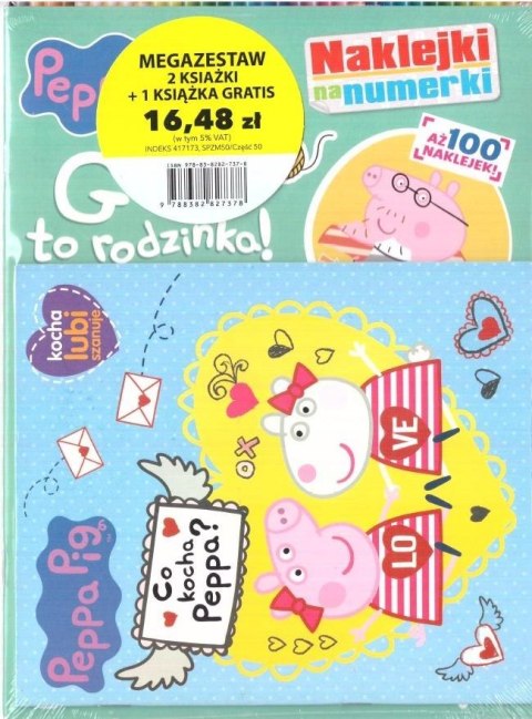 Zestaw 3 książeczek: Świnka Peppa