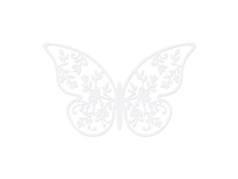 Dekoracje papierowe Motyl 8x5cm 10 zt