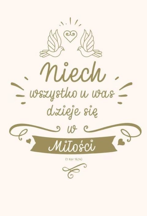 NT z infografikami B5 złota tł. Ślub NT z infografikami B5 złota tł. Ślub