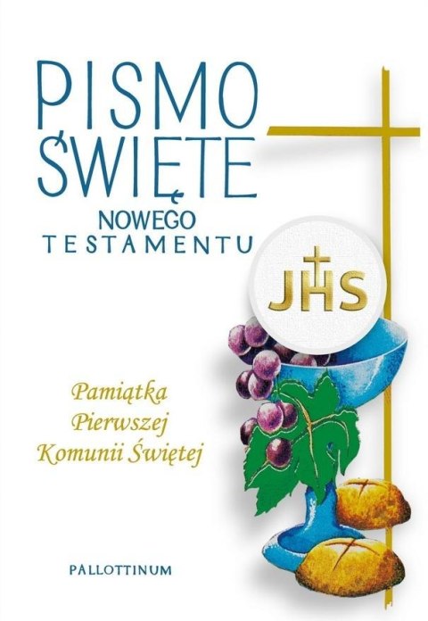 Pismo Święte NT A5 Pamiątka I Komunii chleb