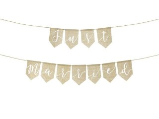 Baner Just married 23x185cm (
