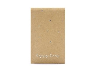 Chusteczki higieniczne Happy tears srebrny 10szt