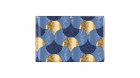 Okładka na dokumenty małe art deco