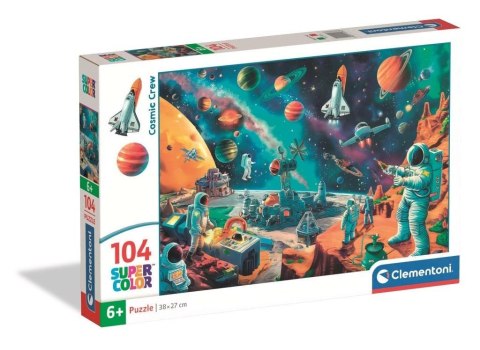 Puzzle 104 Super Kolor Cosmic Crew