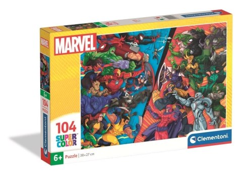 Puzzle 104 Super Kolor Marvel Puzzle 104 Super Kolor Marvel