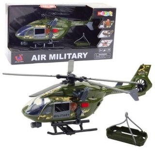 Helikopter wojskowy hak + nosze + światło 1:12