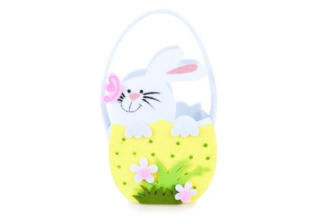 Koszyk wielkanocny królik