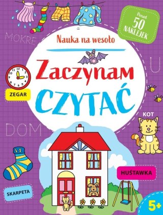 Nauka na wesoło. Zaczynam czytać 5+