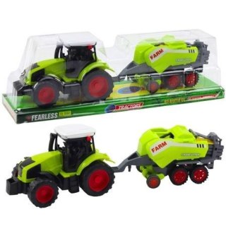 Traktor do belowania zielony