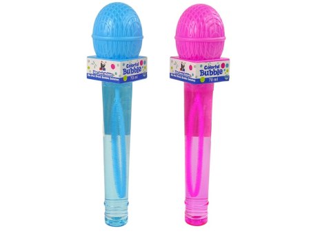 Bańki Mydlane Mikrofon 2 Kolory 70 ml Bańki Mydlane Mikrofon 2 Kolory 70 ml
