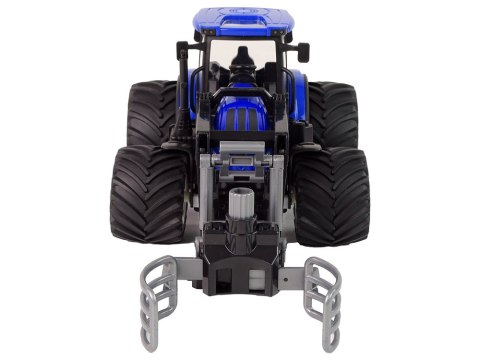Traktor Zdalnie Sterowany z Chwytnikiem Niebieski Traktor Zdalnie Sterowany z Chwytnikiem Niebieski