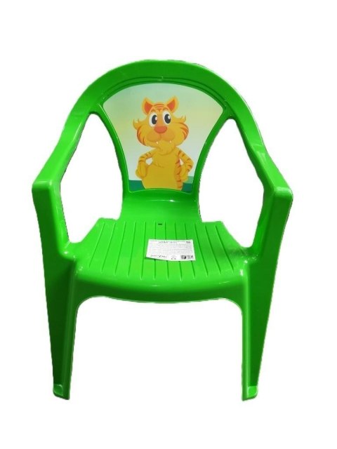 Krzesełko plastikowe seledyn Krzesełko plastikowe seledyn