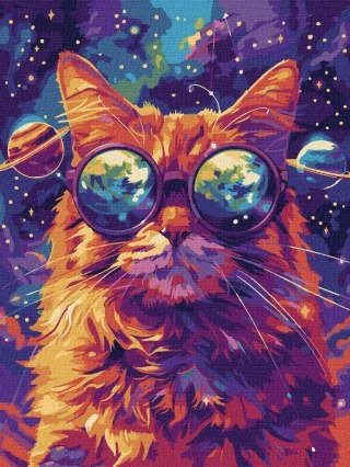 Malowanie po numerach - Gwiezdne okulary 30x40cm