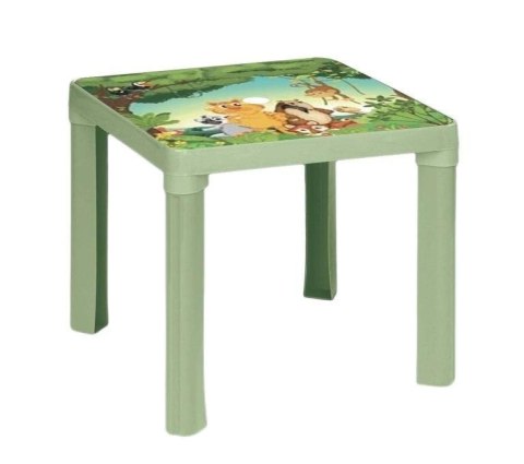 Stolik plastikowy pastel pistacja Stolik plastikowy pastel pistacja